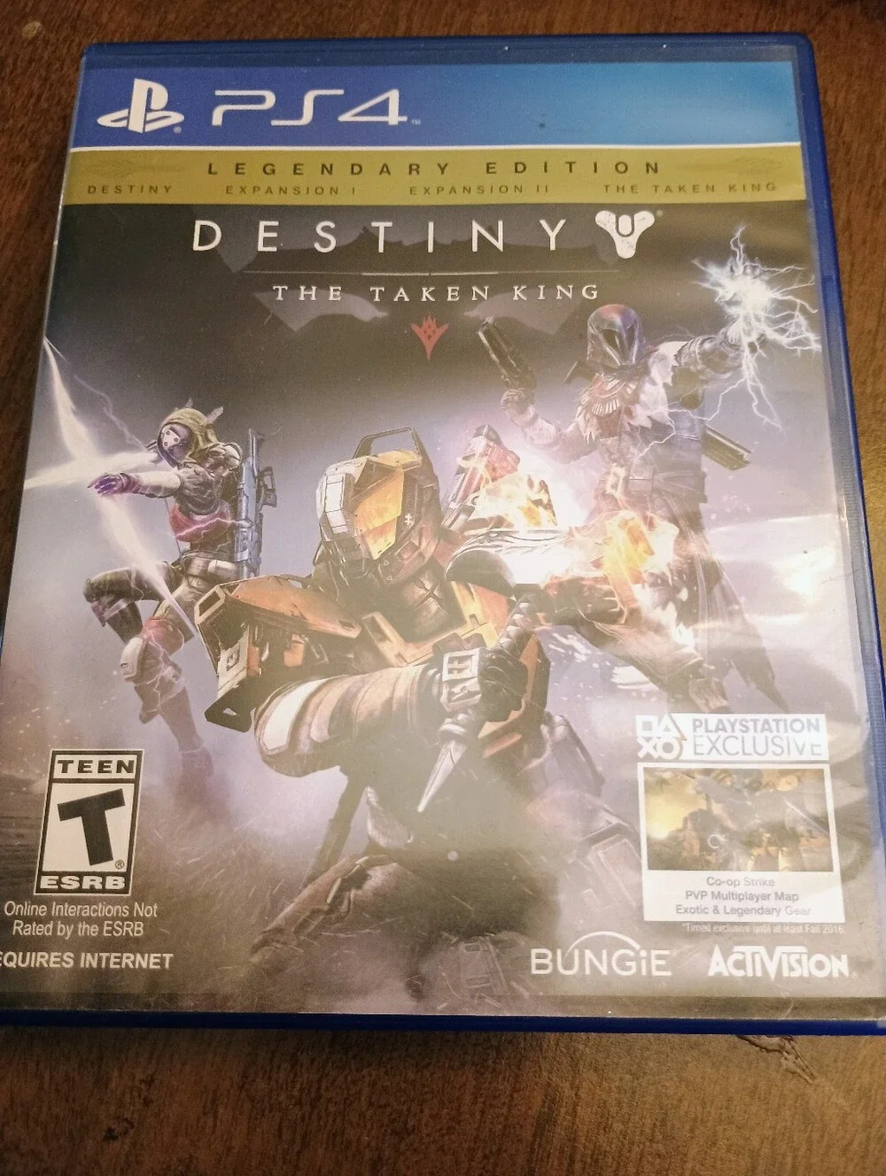 Sony PS4 Destiny: The Taken King - Blue Cover Art